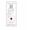 Image 2 : SPESSARTITE OVAL 3.43CT, 14K W/G RING 6.15GRAM / DIAMOND RD 0.27CT