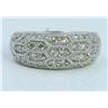 Image 2 : 14K WHITE GOLD RING 6.75 GRAM DIAMOND 0.81CT