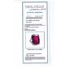 Image 3 : ONE CENTER CUSHION CUT RUBELLITE TOURMALINE TW 15.26CTS