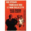 Image 1 : Italian movie poster - 6 POSTERS FOR FILM OF F. ROSI