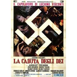 Italian movie poster, Visconti LA CADUTA DEGLI DEI (2 POSTERS)