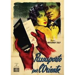 Italian movie poster - PASSAPORTO PER L'ORIENTE