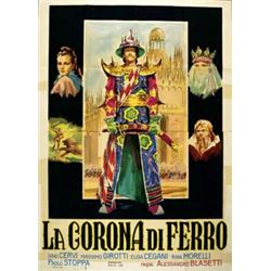 Italian movie poster - LA CORONA DI FERRO