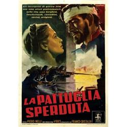 Italian movie poster - LA PATTUGLIA SPERDUTA