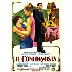 Italian movie poster - IL CONFORMISTA