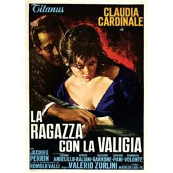 Italian movie poster - LA RAGAZZA CON LA VALIGIA (2 POSTERS)