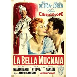 Italian movie poster, S. Loren - 6 POSTERS FOR FILM WITH SOFIA LOREN