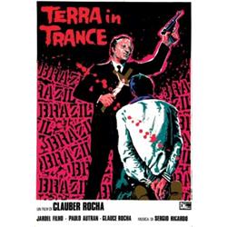 American movie poster -TERRA IN TRANCE