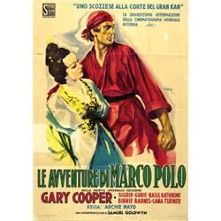 American movie poster -LE AVVENTURE DI MARCO POLO