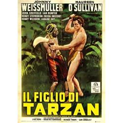 American movie poster -IL FIGLIO DI TARZAN