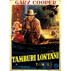 Western movie poster - TAMBURI LONTANI