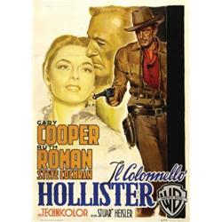 Western movie poster - IL COLONNELLO HOLLYSTER