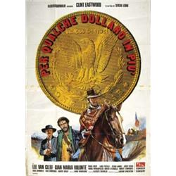 Western movie poster - PER QUALCHE DOLLARO IN PIU'