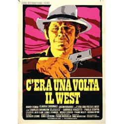 Western movie poster - C'ERA  UNA VOLTA IL WEST