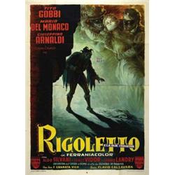 Musical movie poster -   RIGOLETTO E LA SUA TRAGEDIA (2 POSTERS)