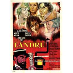 Noir movie poster - LANDRU