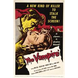 Horror movie poster - THE VAMPIRE