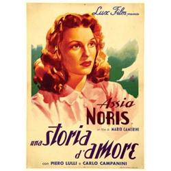 Italian movie poster - UNA STORIA D'AMORE