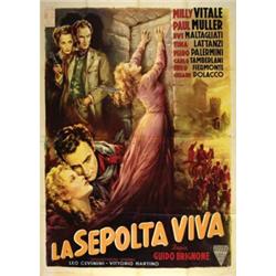 Italian movie poster - LA SEPOLTA VITA