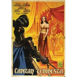 Italian movie poster - CAPITAN TEMPESTA