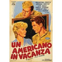 Italian movie poster - UN AMERICANO IN VACANZA