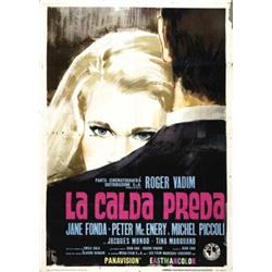 American movie  poster - LA CALDA PREDA
