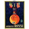 Image 1 : Italian advertising poster, beverage - APERITIF ROSSI