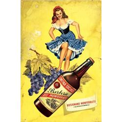 Italian advertising poster, beverage - CANTINA SOCIALE DEL MONFERRATO