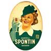 Image 1 : Italian advertising poster, beverage - SOURCES DE SPONTIN