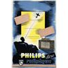 Image 1 : Italian advertising poster, radio -PHILIPS RADIOPLAYERS