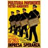 Image 1 : Italian advertising poster - IMPRESA SPERANZA PULITURA PAVIMENTI