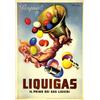 Image 1 : Italian advertising poster - LIQUIGAS