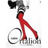 Image 1 : Italian advertising poster, fashion - CALZE ORTALION