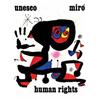 Image 1 : French advertising poster, Miro' - UNESCO HUMAN RIGHTS