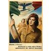 Image 1 : Italian advertising poster, politics propaganda -DONNE D'ITALIA!