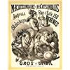 Image 1 : Italian advertising poster - GROS DETAIL