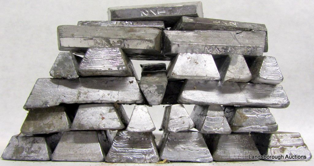 20 LBS SOFT LEAD IN INGOT FORM