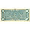 Image 2 : 1864 $10 Confederate States of America Bank Note