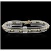 Image 1 : 14KT Two-Tone Gold 0.59ctw Diamond Bracelet