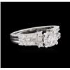 Image 1 : 1.83ctw Diamond Ring - 18KT White Gold
