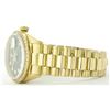 Image 3 : Rolex 18KT Yellow Gold 1.00ctw Diamond President Men's Watch