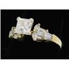 Image 8 : 2.20ctw Diamond Ring - 18K Yellow Gold