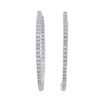 Image 2 : 14KT White Gold 1.33ctw Diamond Earrings