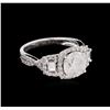 Image 1 : 2.83ctw Diamond Ring - 18KT White Gold
