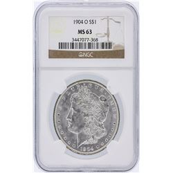 1904-O NGC MS63 Morgan Silver Dollar