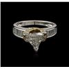 Image 2 : 1.56ctw Diamond Ring - 14KT White and Yellow Gold