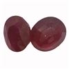 Image 1 : 9.85ctw Oval Mixed Ruby Parcel