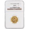 Image 1 : 1911-C NGC MS63 Canada 1SOV Gold Coin