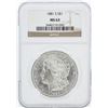 Image 1 : 1881 NGC MS63 Morgan Silver Dollar