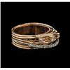 Image 1 : 0.27ctw Diamond Ring - 14KT Rose and White Gold